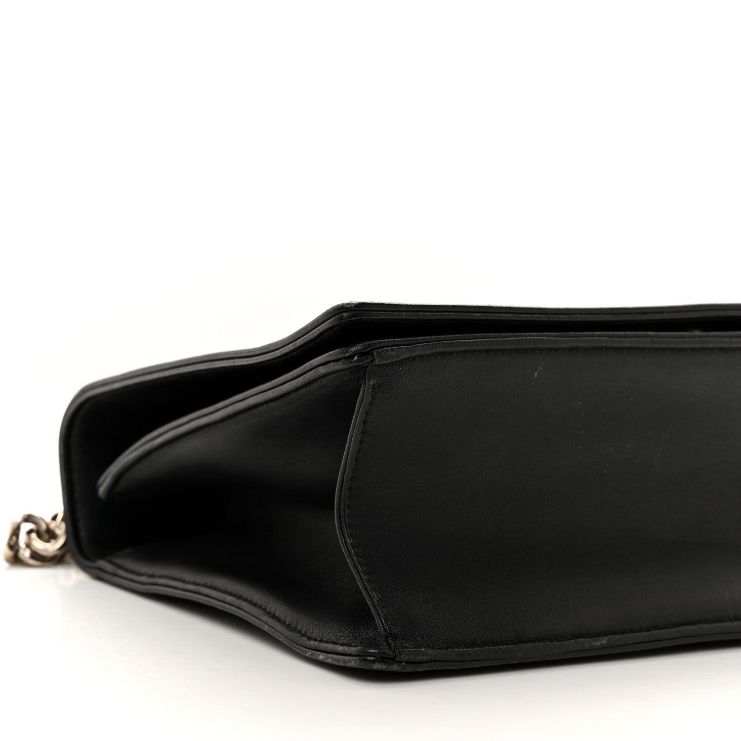 Christian Dior Calfskin Paradise Diorama Flap Bag Black 9 of 10