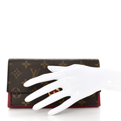 Louis Vuitton Monogram Flore Wallet Fuchsia 2 of 9