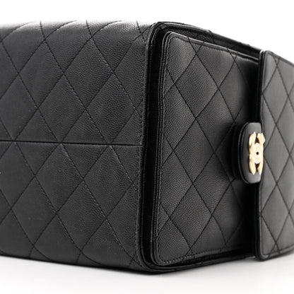 Chanel Caviar Quilted Medium Chanel 25 Handbag Black 12 of 12