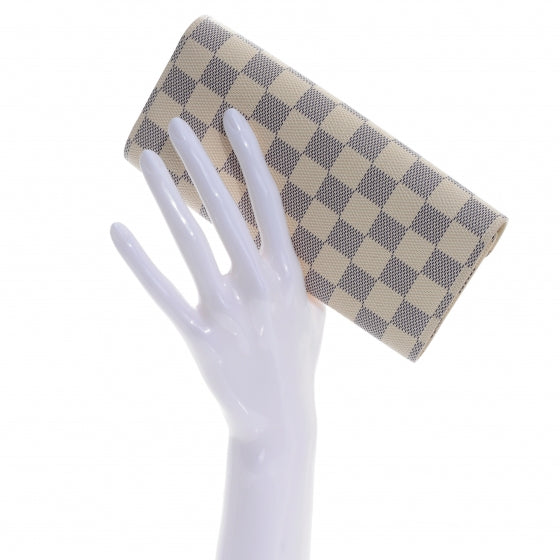 Louis Vuitton Damier Azur Josephine Wallet 2 of 6