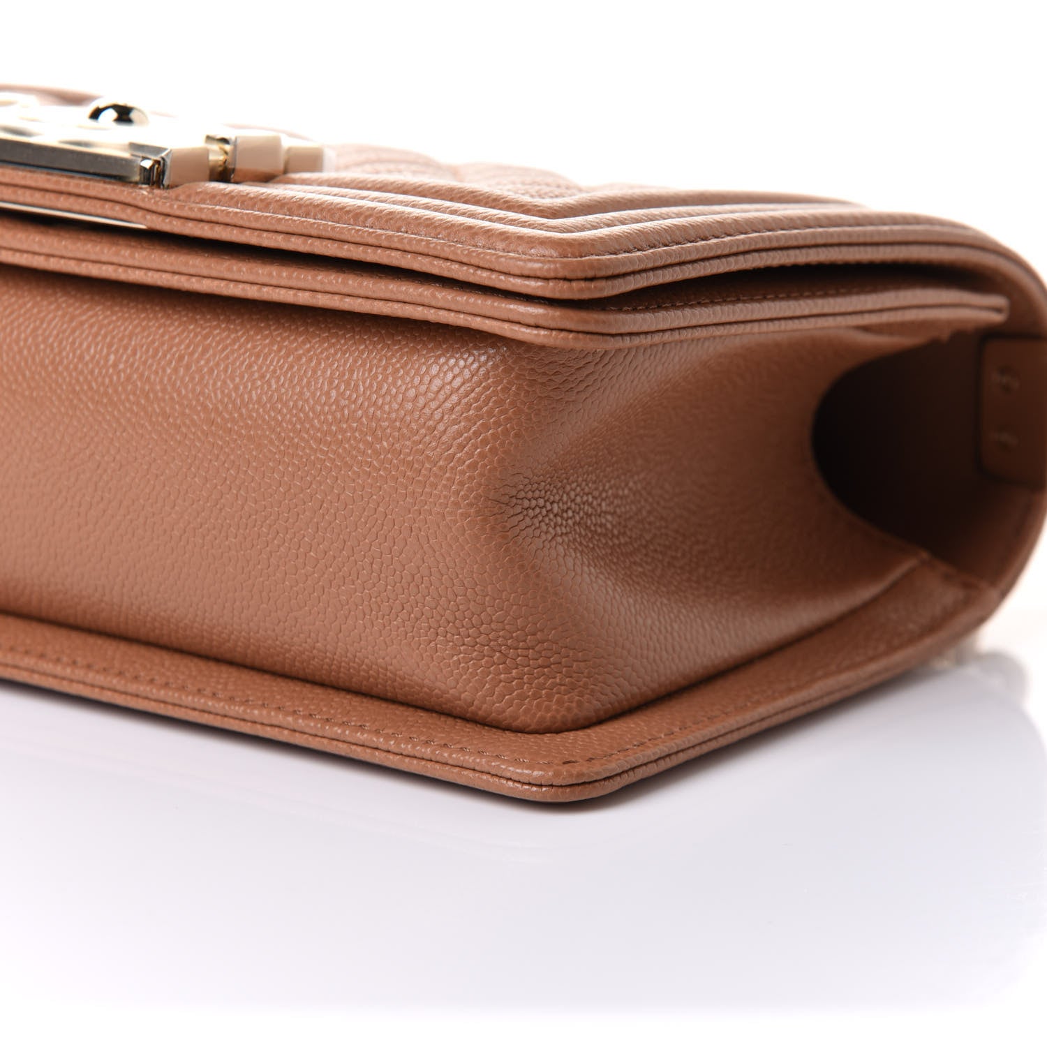Chanel Caviar Quilted Small Boy Flap Brown 9 of 9