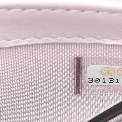 Chanel Lambskin Quilted Mini Trendy CC Clutch With Chain Lilas Lilac 6 of 9