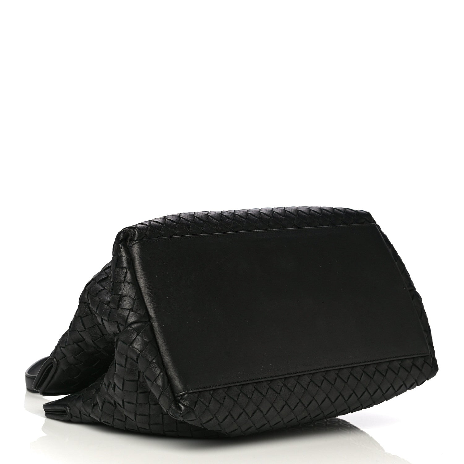 Bottega Veneta Nappa Intrecciato Small Accordion Tote Black 3 of 9