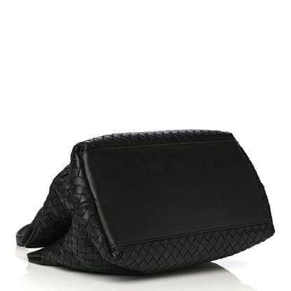 Bottega Veneta Nappa Intrecciato Small Accordion Tote Black 3 of 9