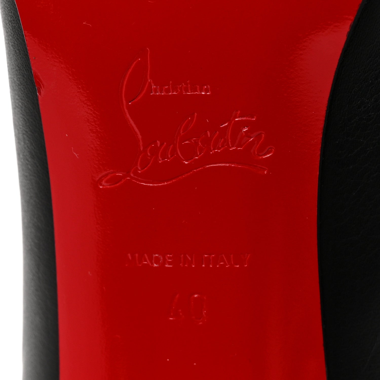 Christian Louboutin Calfskin Adox 85 Ankle Boots 40 Black 6 of 10
