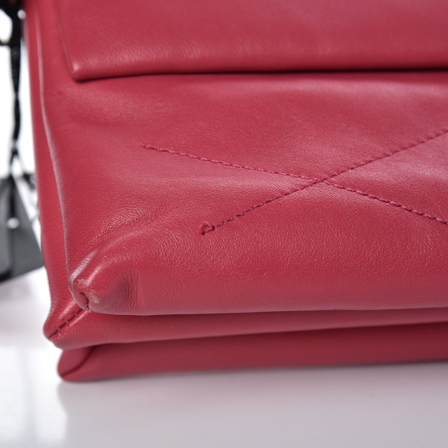 Lambskin Quilted Medium Sugar Flap Shoulder Bag Pink