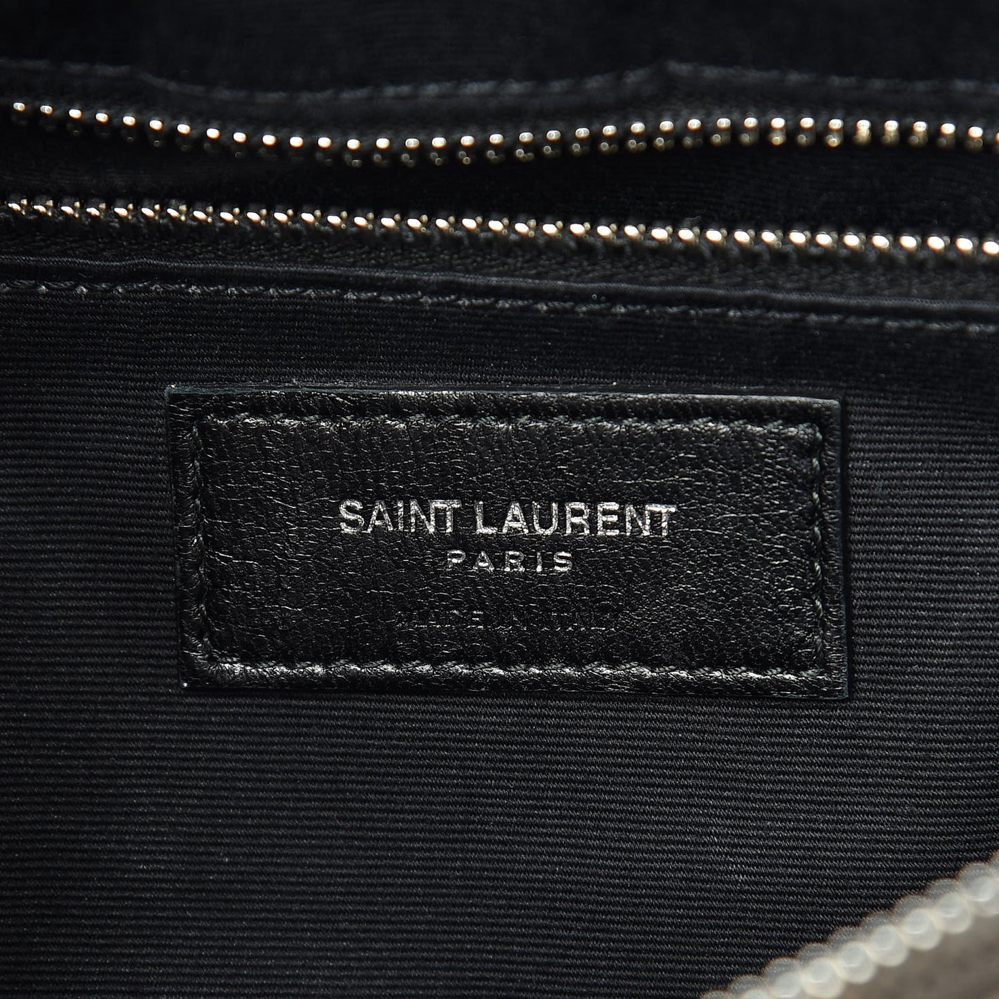 Calfskin Y Quilted Monogram Large Loulou Chain Satchel Earth