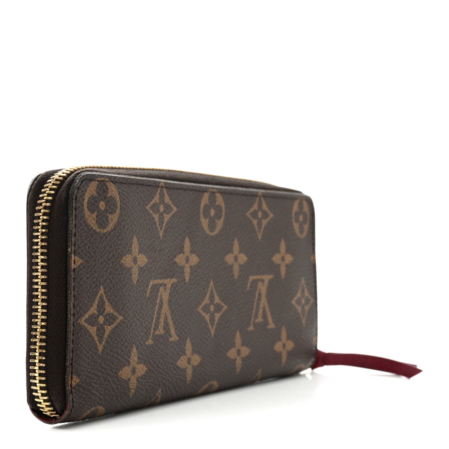 Louis Vuitton Monogram Clemence Wallet Fuchsia 3 of 9