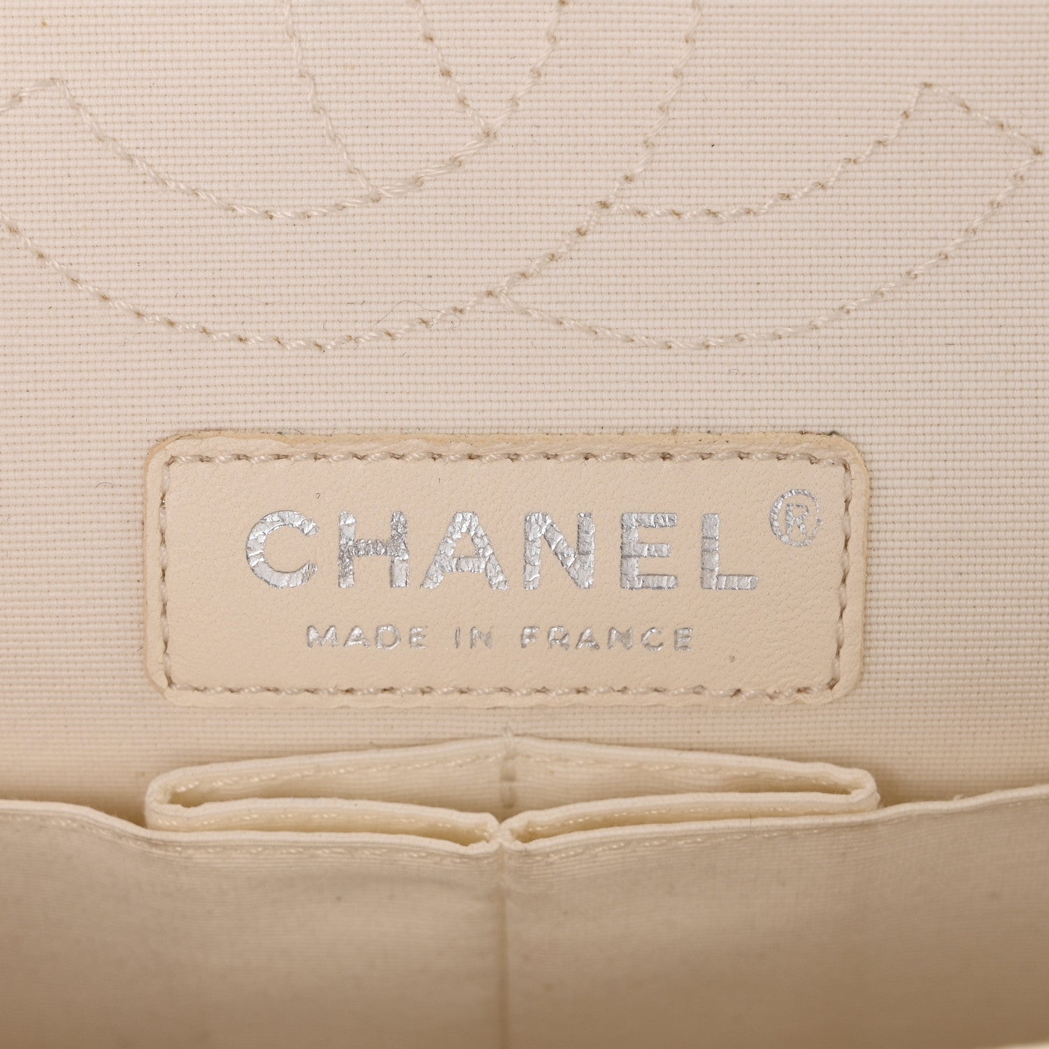 Chanel Sequin Mesh Quilted 224 Reissue Flap White Black 6 of 11