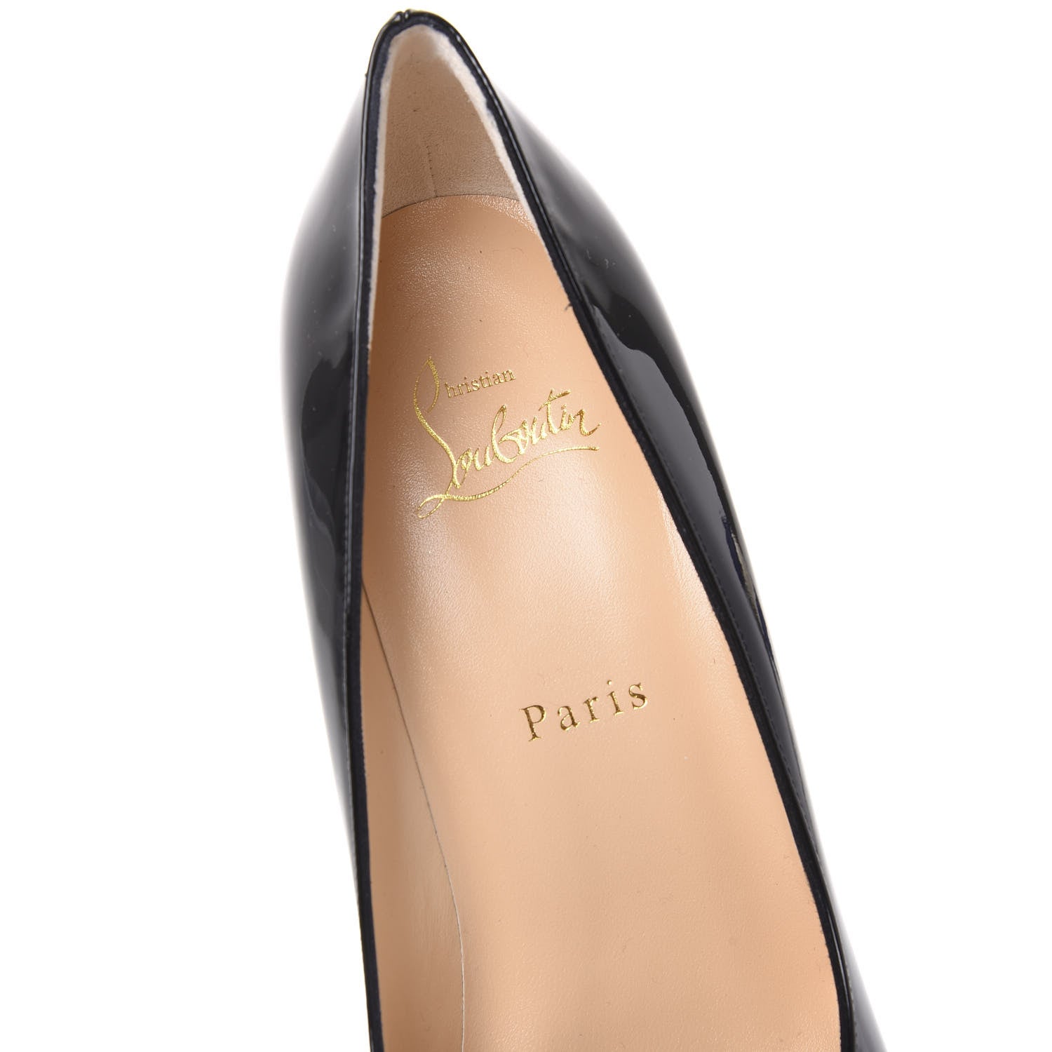 Christian Louboutin Patent Pigalle 85 Pumps 39 Black 7 of 8