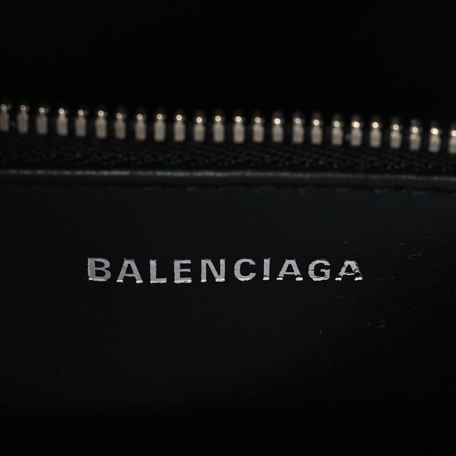 Balenciaga Glitter XS Triangle Duffle Argent Black 6 of 7