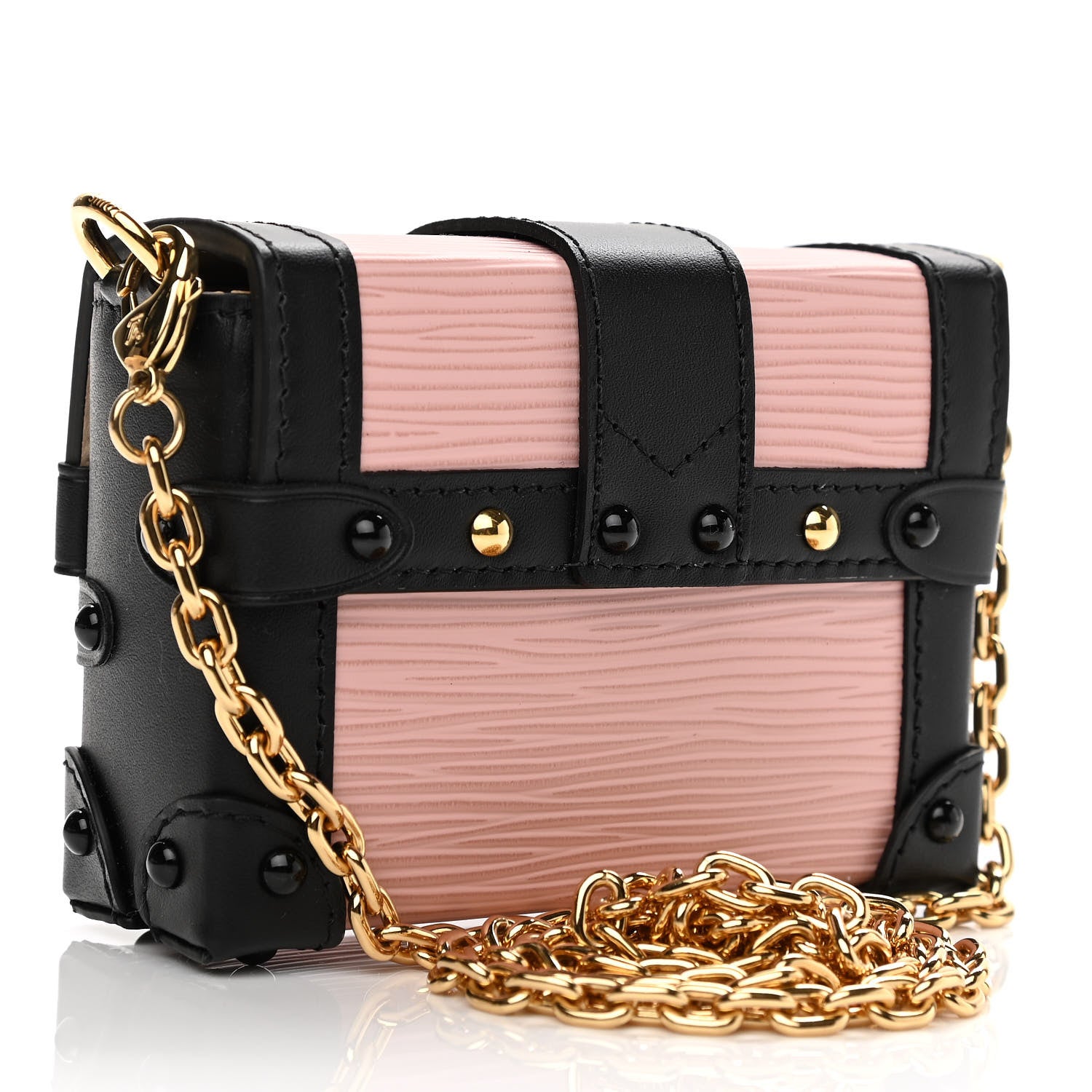 Louis Vuitton Epi Essential Trunk NM Rose Ballerine 3 of 9