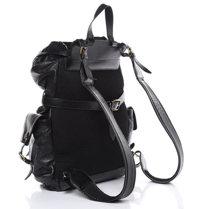 Gucci Piuma Lux Calfskin Re(Belle) Backpack Black 3 of 19