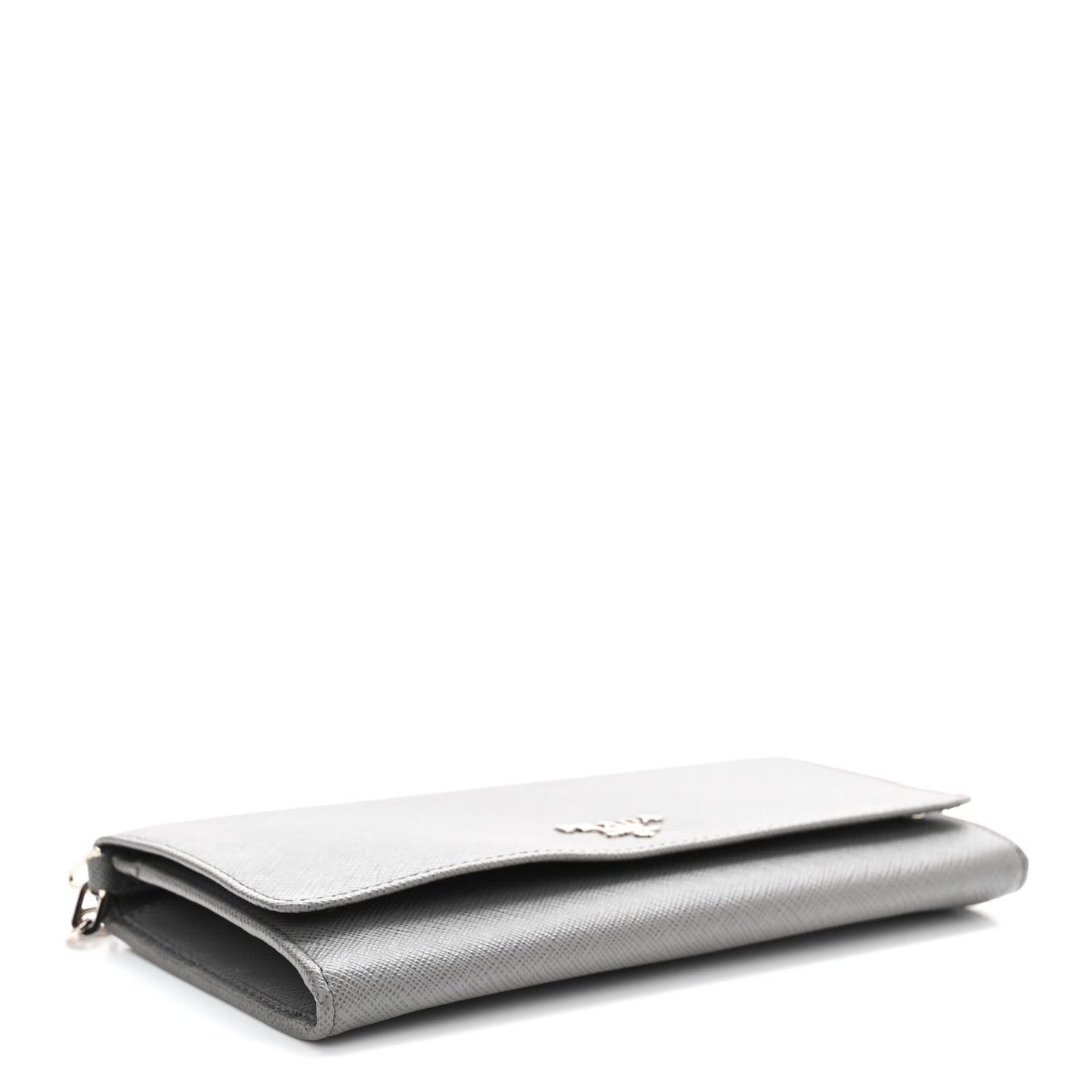 Saffiano Metal Oro Chain Wallet Marmo