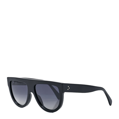 Celine Polarized Sunglasses CL4001IN Black 1 of 7