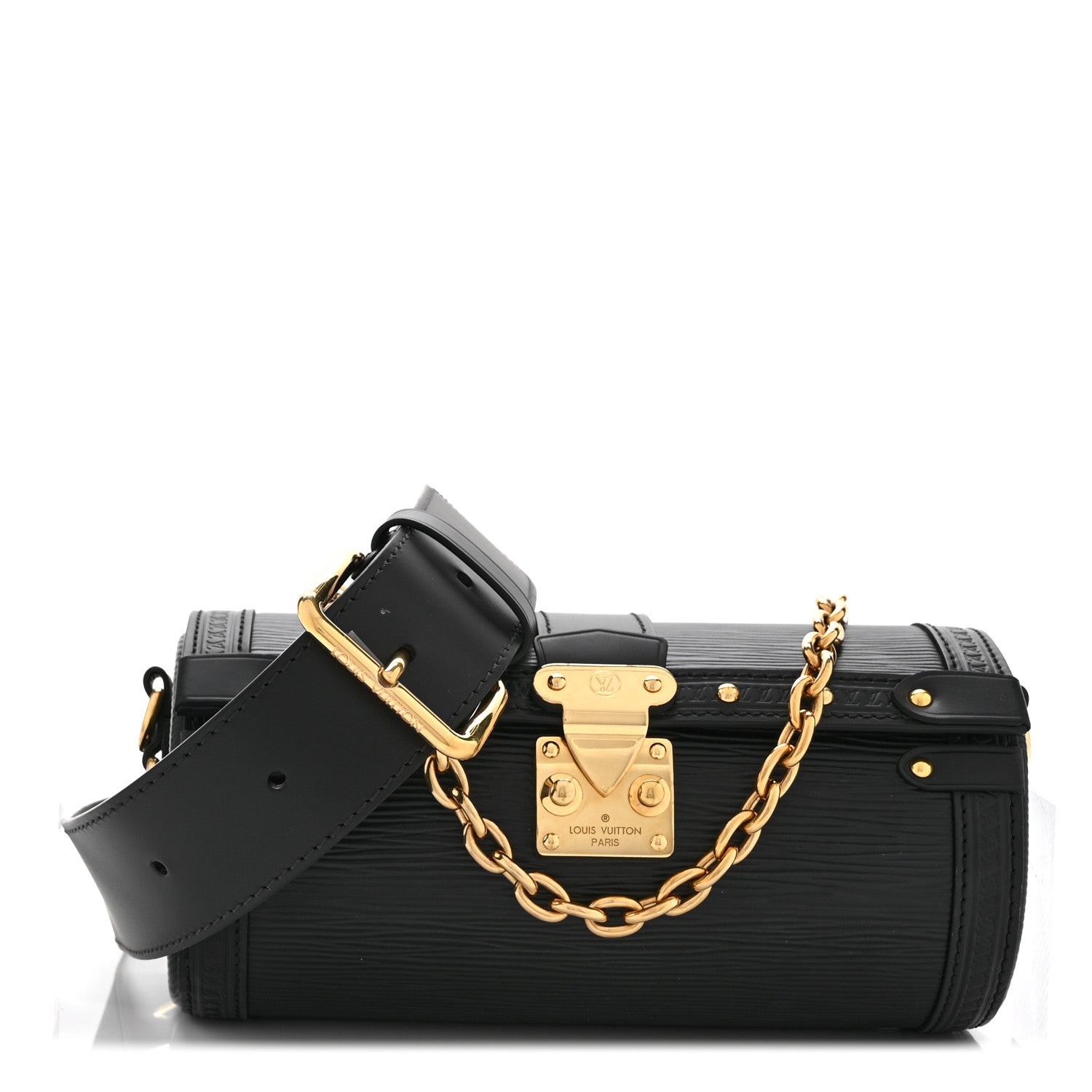 Louis Vuitton Epi Papillon Trunk Black 1 of 9