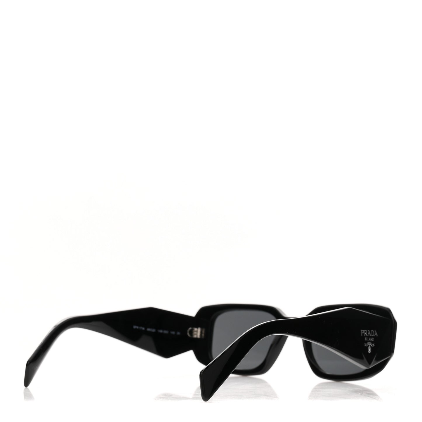 Acetate Symbole Sunglasses SPR 17W Black