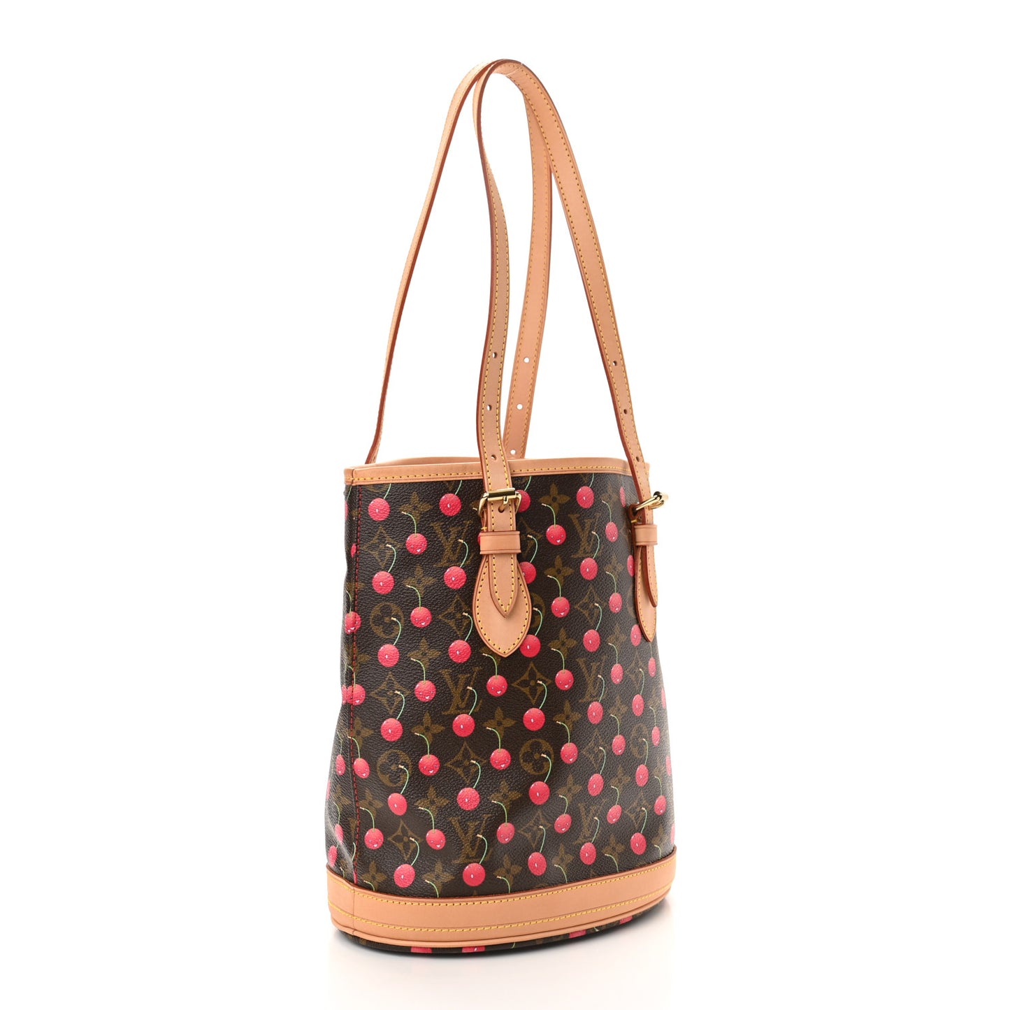 Monogram Cerises Bucket Bag