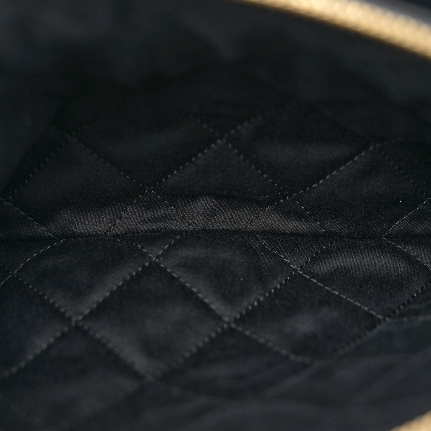 Shiny Calfskin Quilted Small Chanel 22 Black