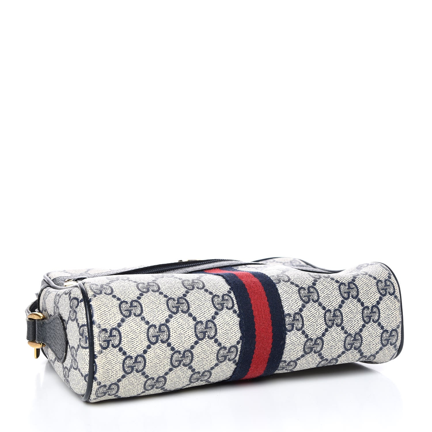 Gucci GG Plus Monogram Web Mini Crossbody Bag Blue 4 of 7
