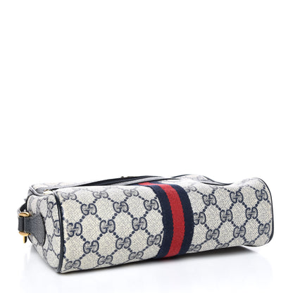 Gucci GG Plus Monogram Web Mini Crossbody Bag Blue 4 of 7