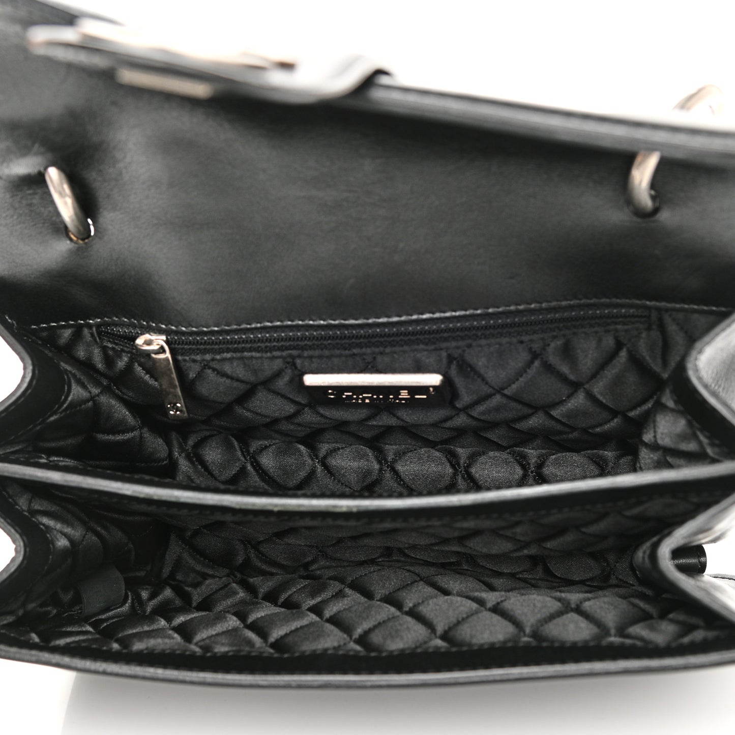 Smooth Calfskin Country Ride Flap Black