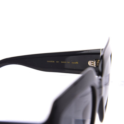 Gucci Acetate Square Frame Sunglasses GG0053S Black 5 of 8