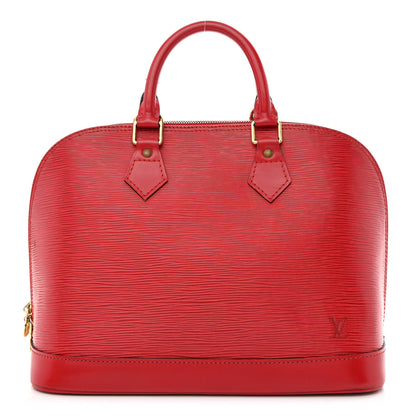 Louis Vuitton Epi Alma PM Castillan Red 1 of 13