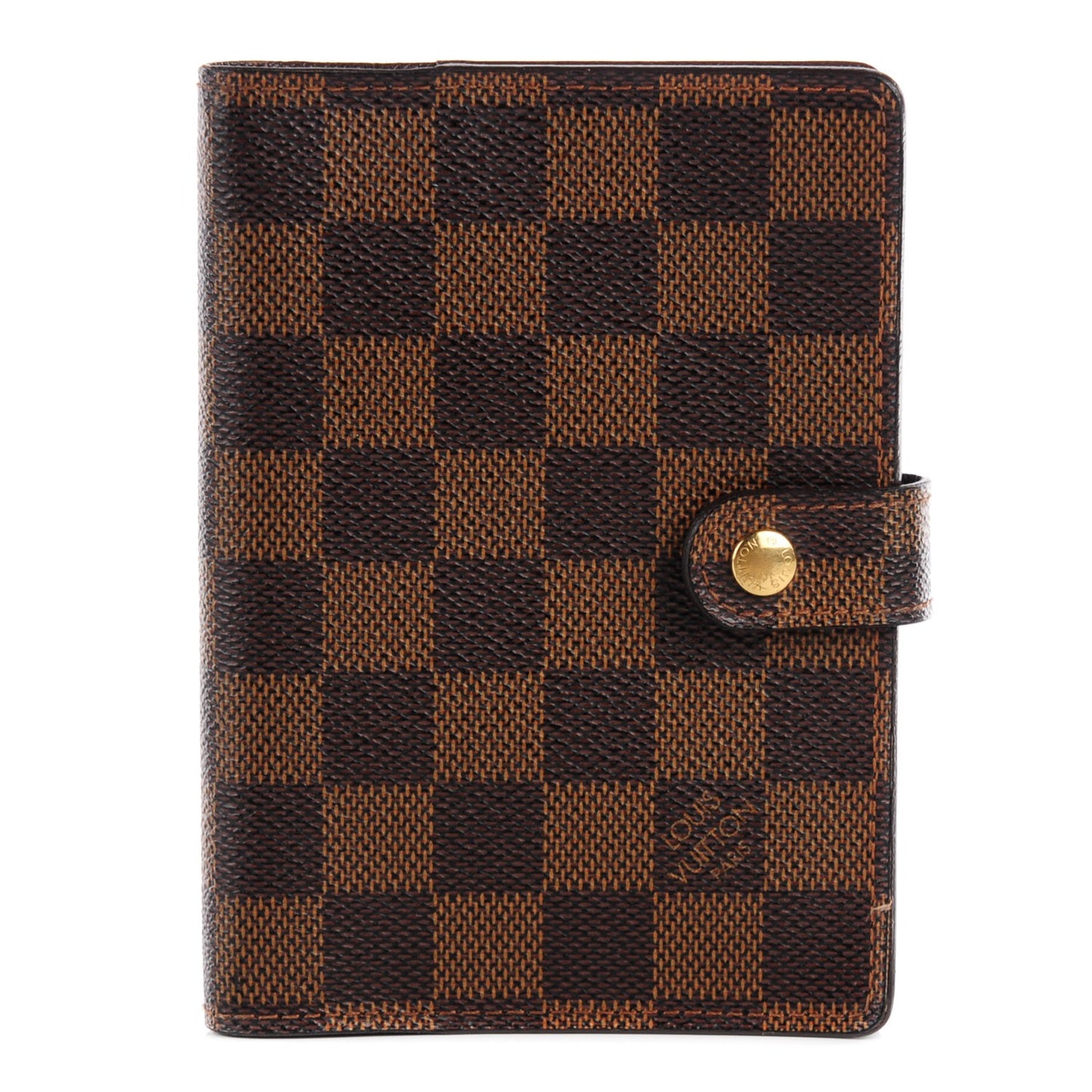 Damier Ebene Small Ring Agenda Cover