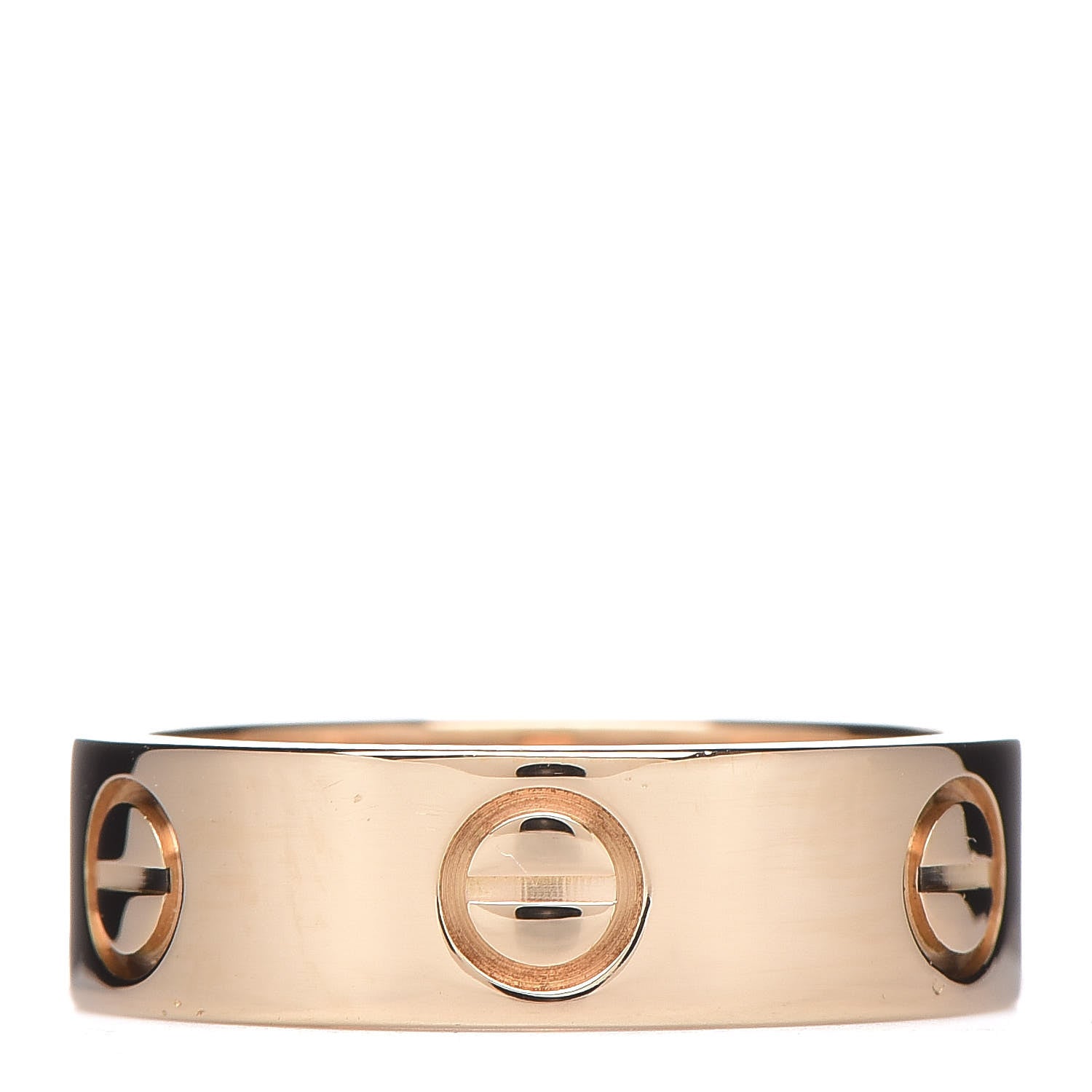 Cartier 18K Yellow Gold 5.5mm LOVE Ring 51 5.75 1 of 4