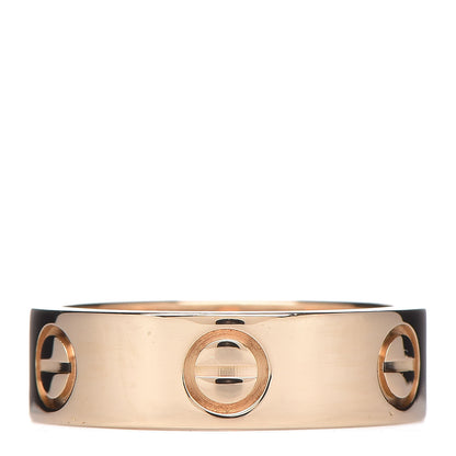 Cartier 18K Yellow Gold 5.5mm LOVE Ring 51 5.75 1 of 4