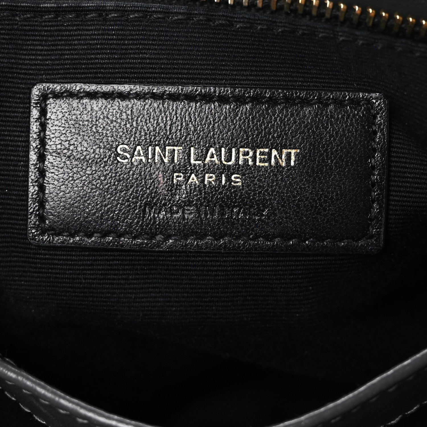 Saint Laurent Calfskin Y Quilted Monogram Toy Loulou Crossbody Bag Storm 6 of 10