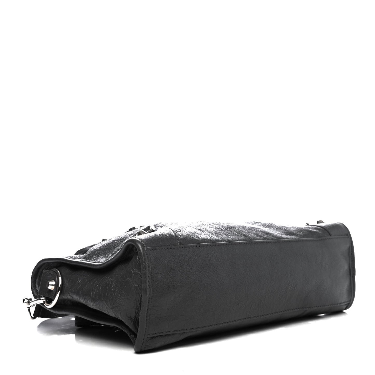 Agneau Classic Silver Hardware S City Gris Fossile