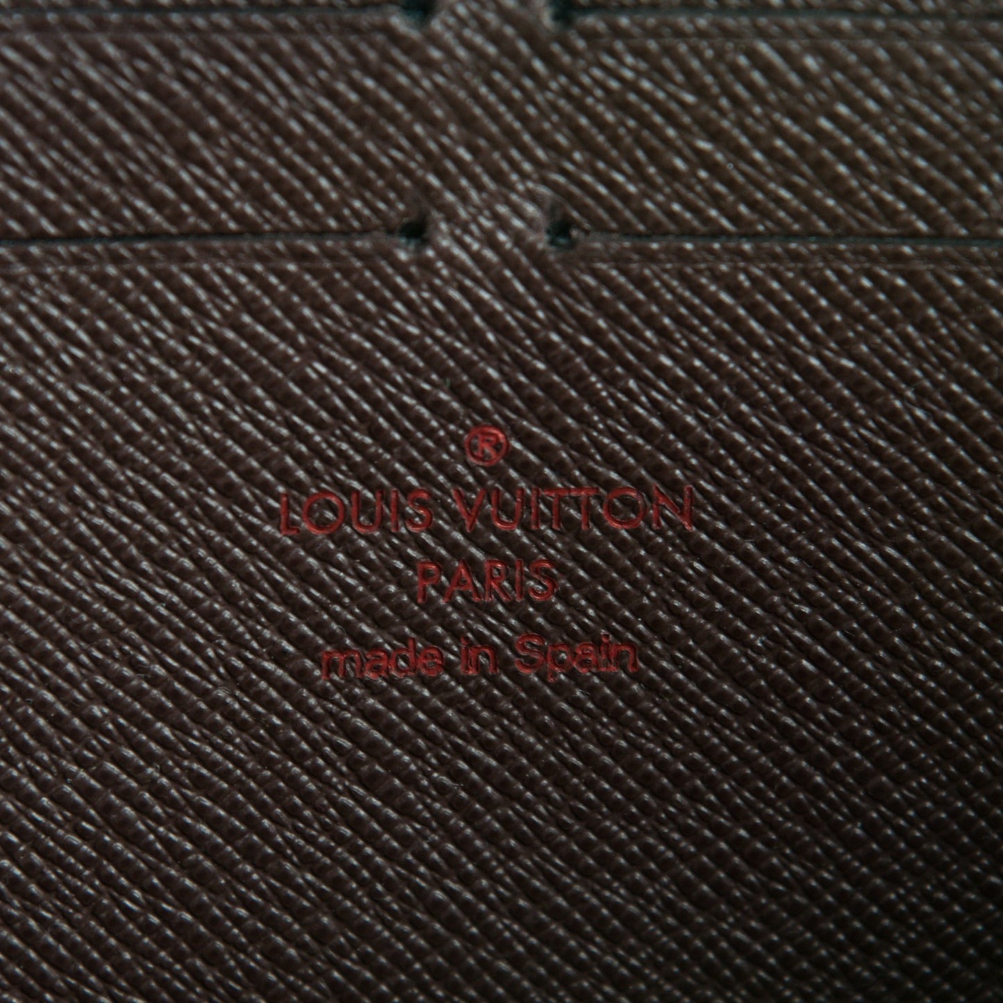 Damier Ebene Zippy Wallet