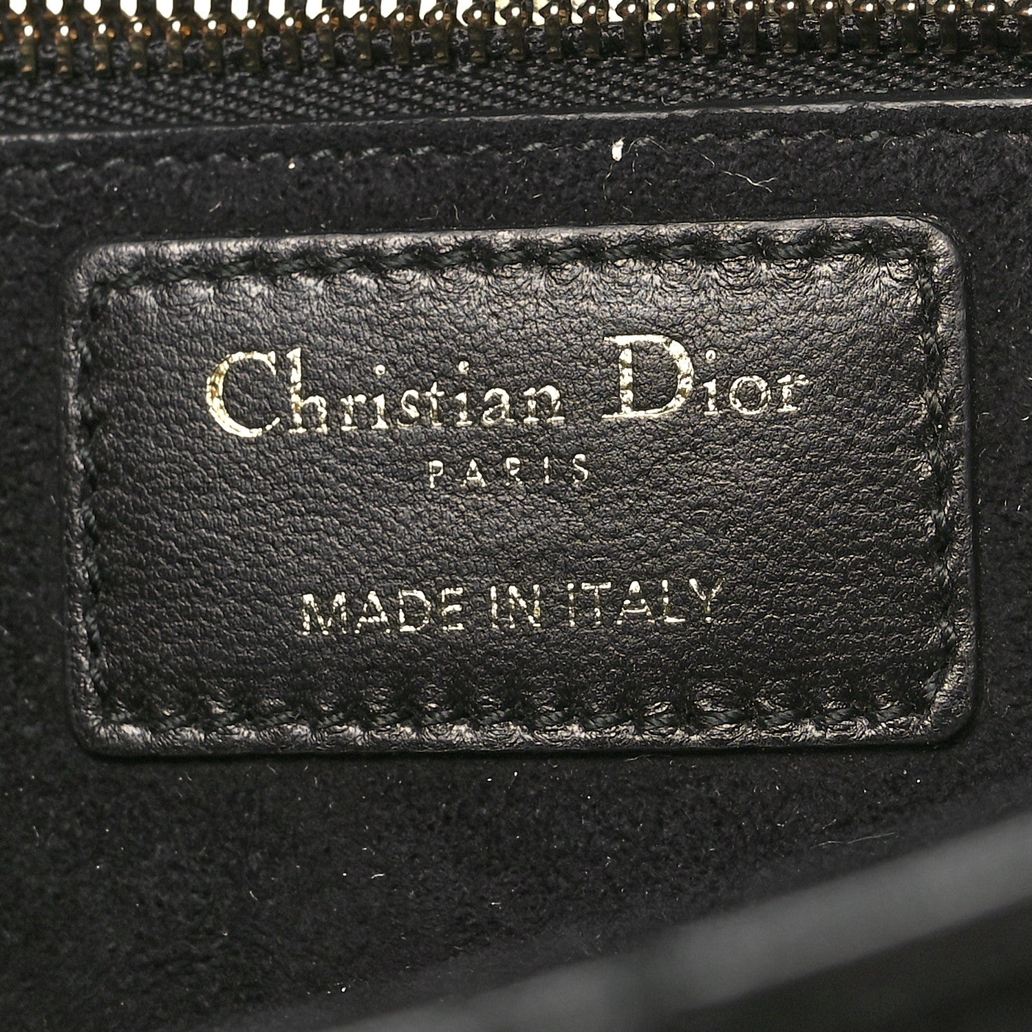 Christian Dior Lambskin Cannage Large Dioraddict Flap Bag Black 6 of 10