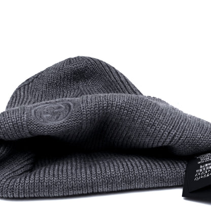 Gucci Wool Tricot Interlocking G Simple GG Beanie Hat M Graphite 14 of 16