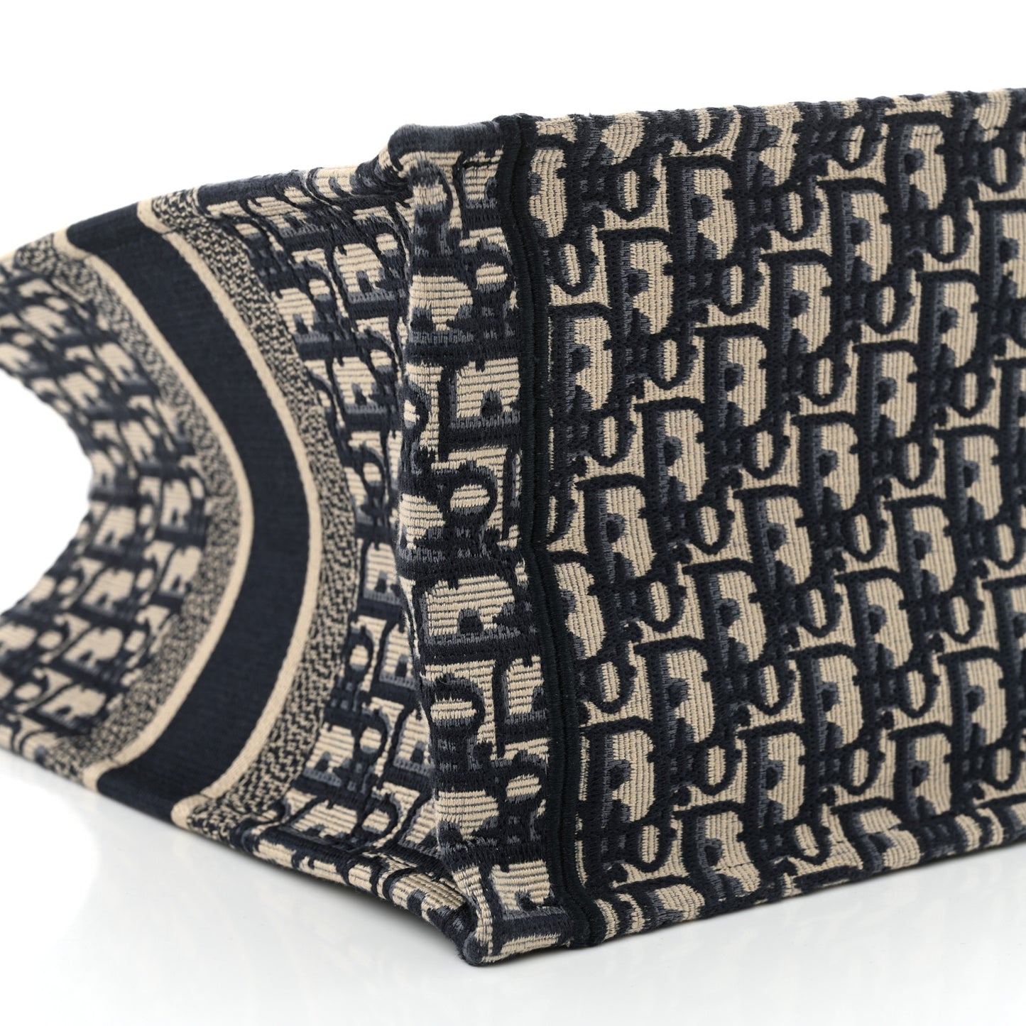 Oblique Medium Book Tote Blue Multicolor