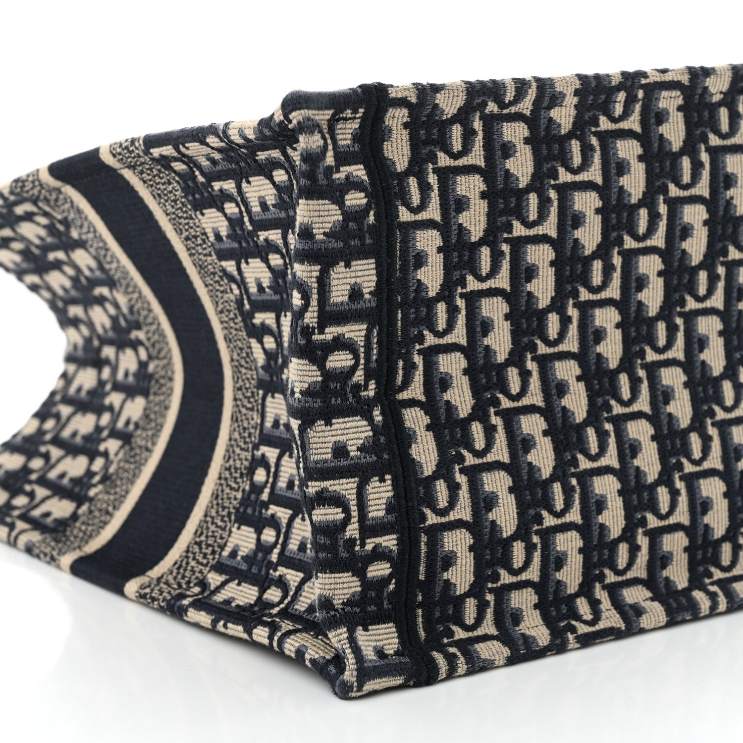 Christian Dior Oblique Medium Book Tote Blue Multicolor 9 of 11