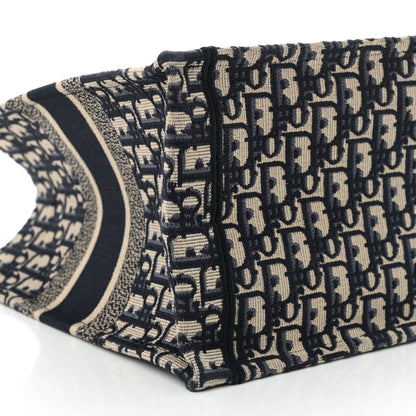 Christian Dior Oblique Medium Book Tote Blue Multicolor 9 of 11