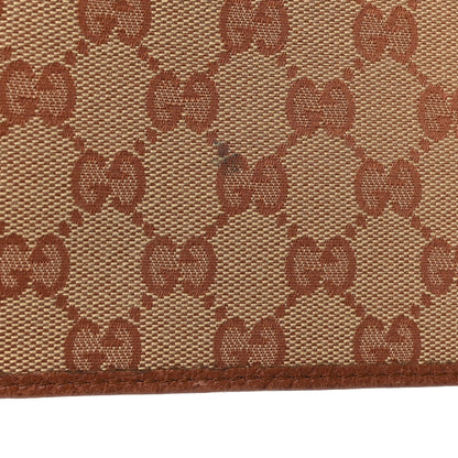 Gucci X MLB GG Monogram NY Yankees Zip Wristlet Pouch Beige Ruggine Ivory 4 of 10