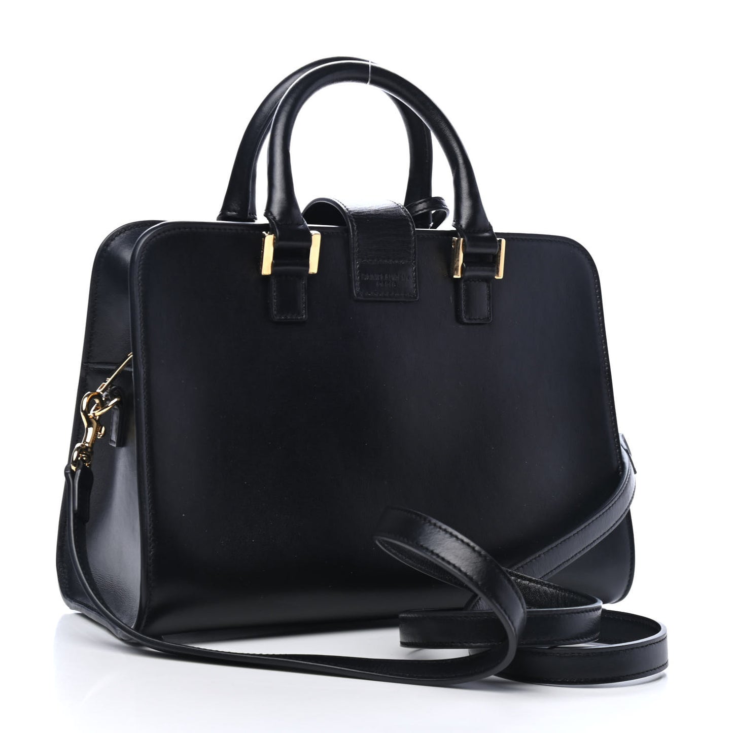 Calfskin Monogram Baby Cabas Black