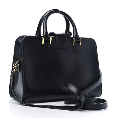 Saint Laurent Calfskin Monogram Baby Cabas Black 2 of 4