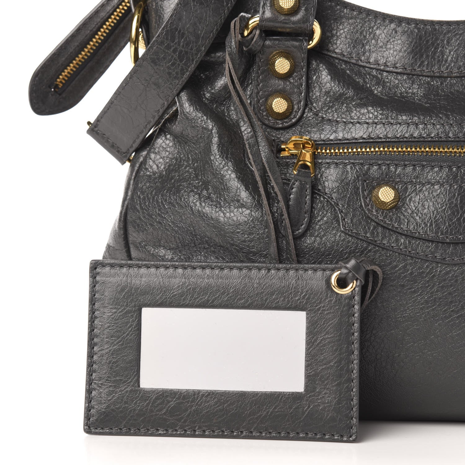 Balenciaga Agneau Giant 12 Gold Hardware Town Gris Fossile 11 of 12