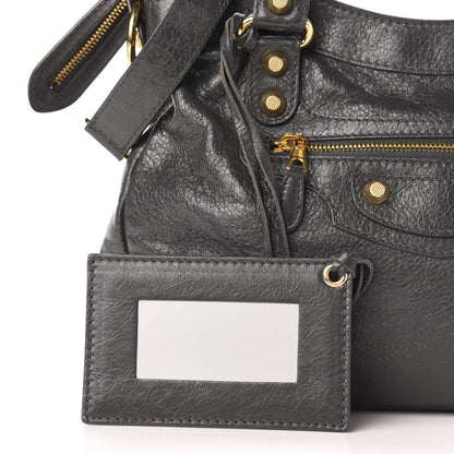 Balenciaga Agneau Giant 12 Gold Hardware Town Gris Fossile 11 of 12