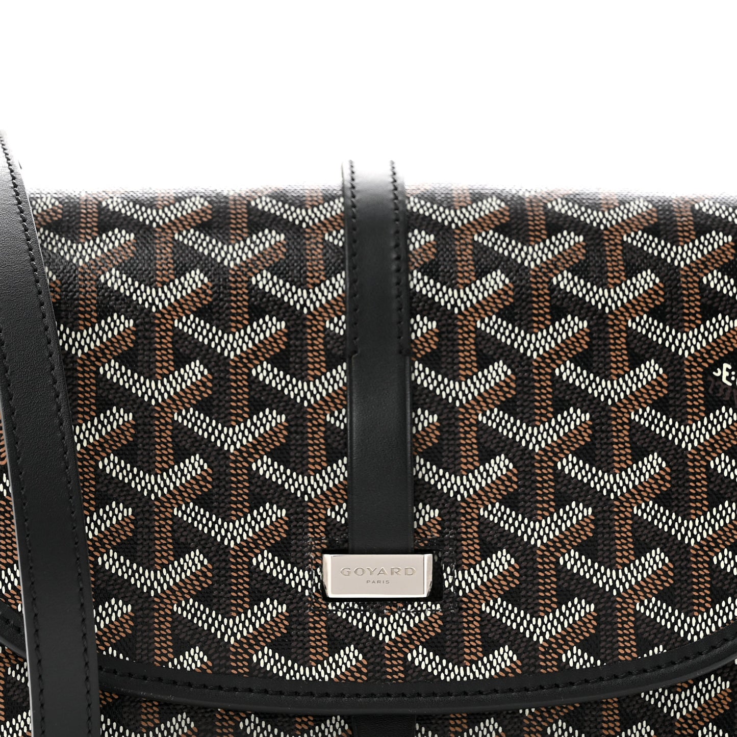 Goyardine Belvedere II PM Messenger Bag Black