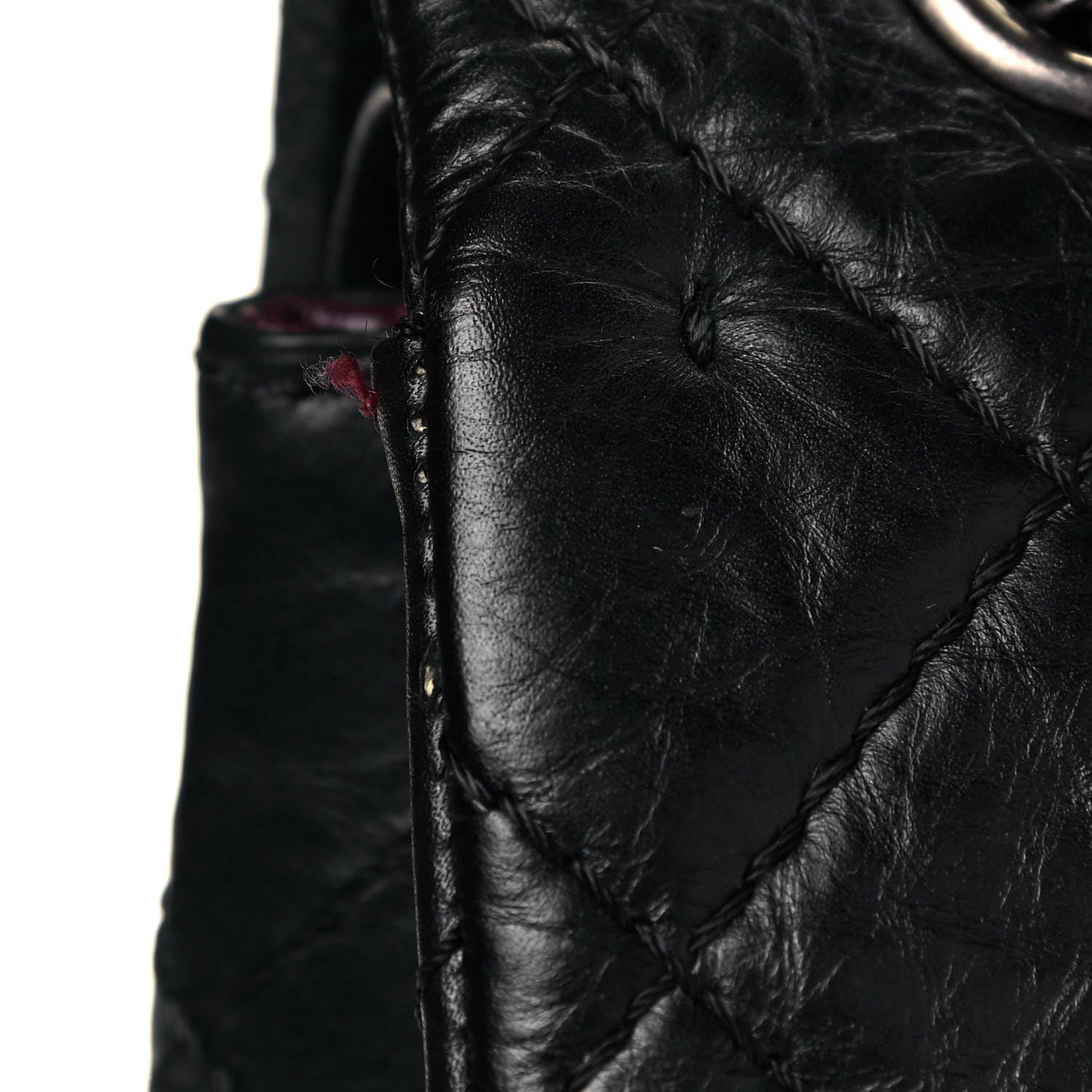 Chanel Aged Calfskin Quilted 2.55 Reissue 226 Flap Black 11 of 12