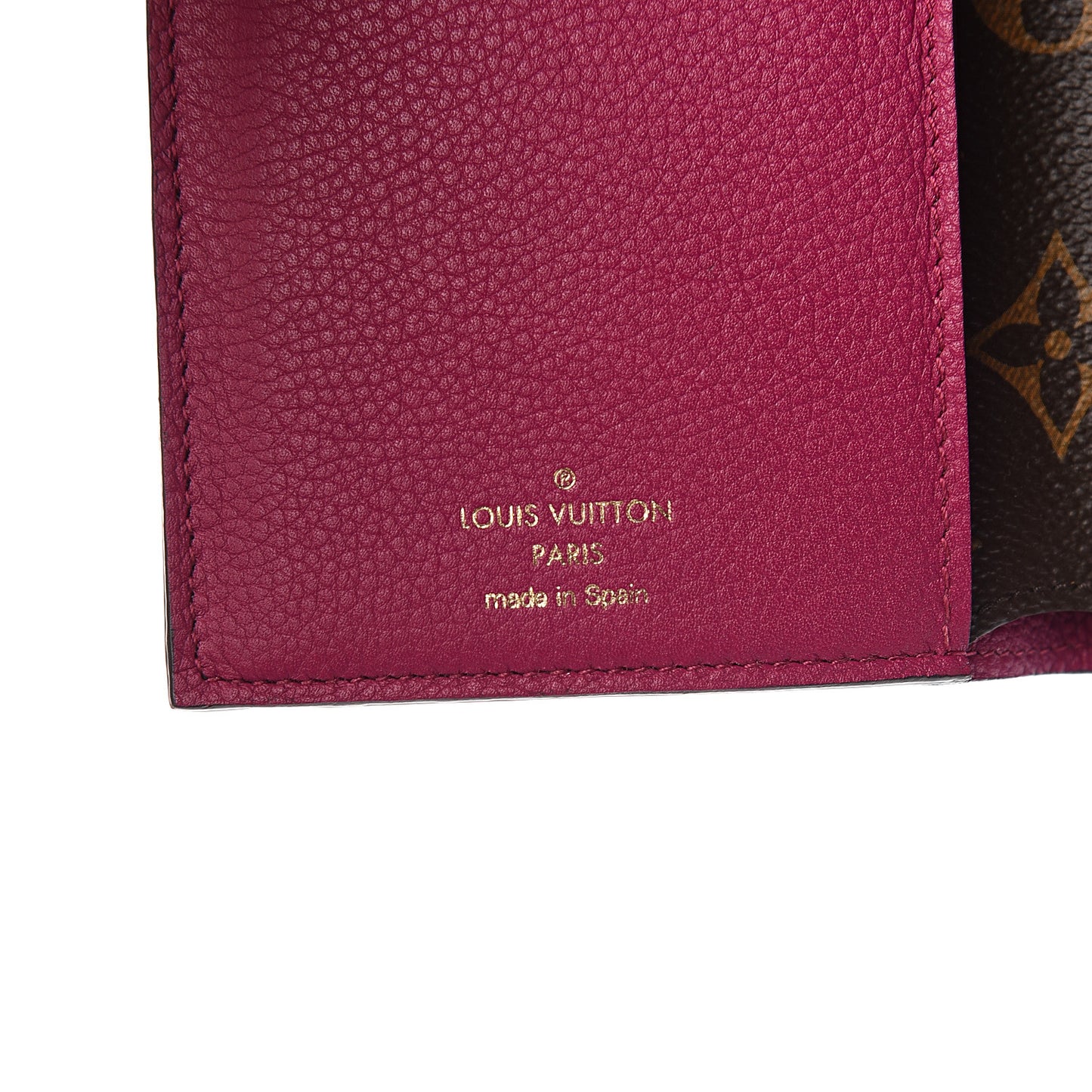 Monogram Pallas Compact Wallet Grape