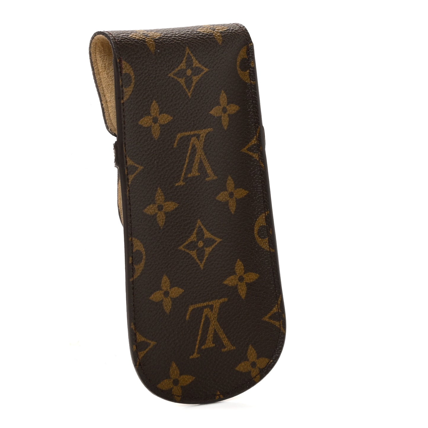 Monogram Glasses Sunglasses Case w Flap