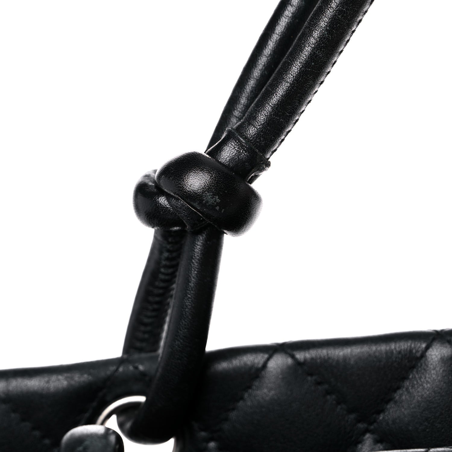 Chanel Calfskin Quilted Large Cambon Tote Black 27 of 28