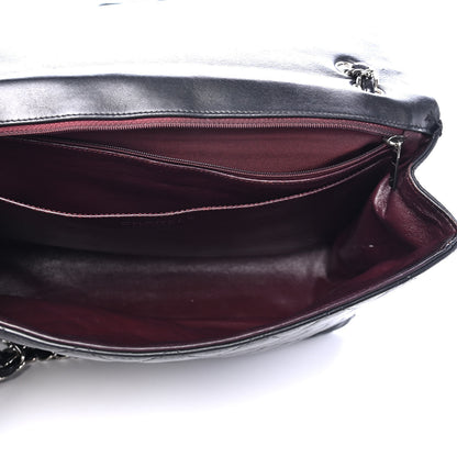 Chanel Lambskin Quilted Maxi Single Flap Black 4 of 4